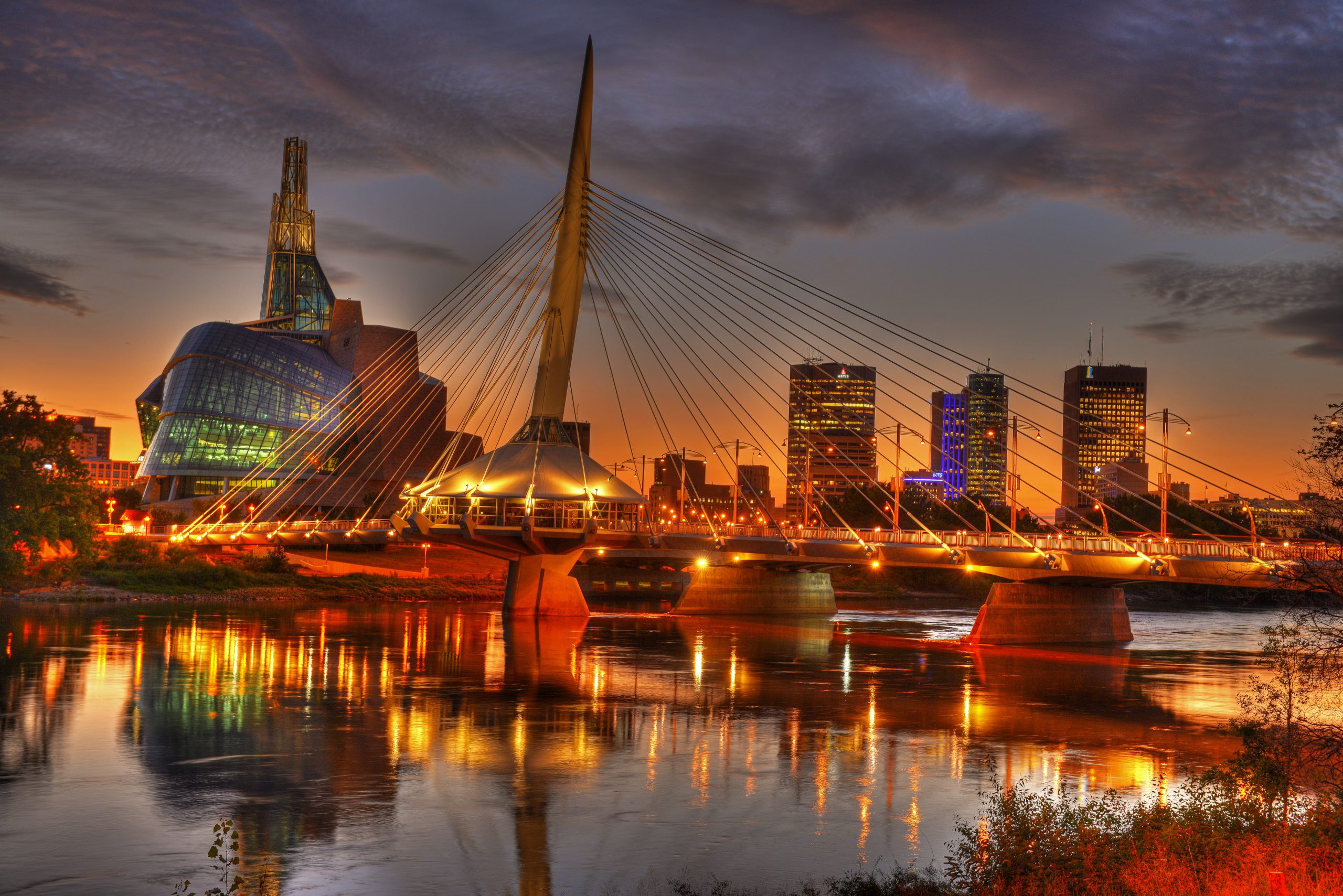 Winnipeg Skyline at night
