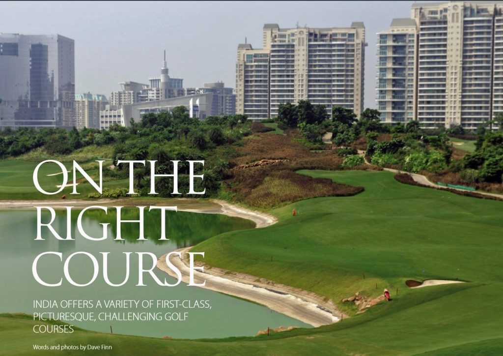 Golf in India is right on course