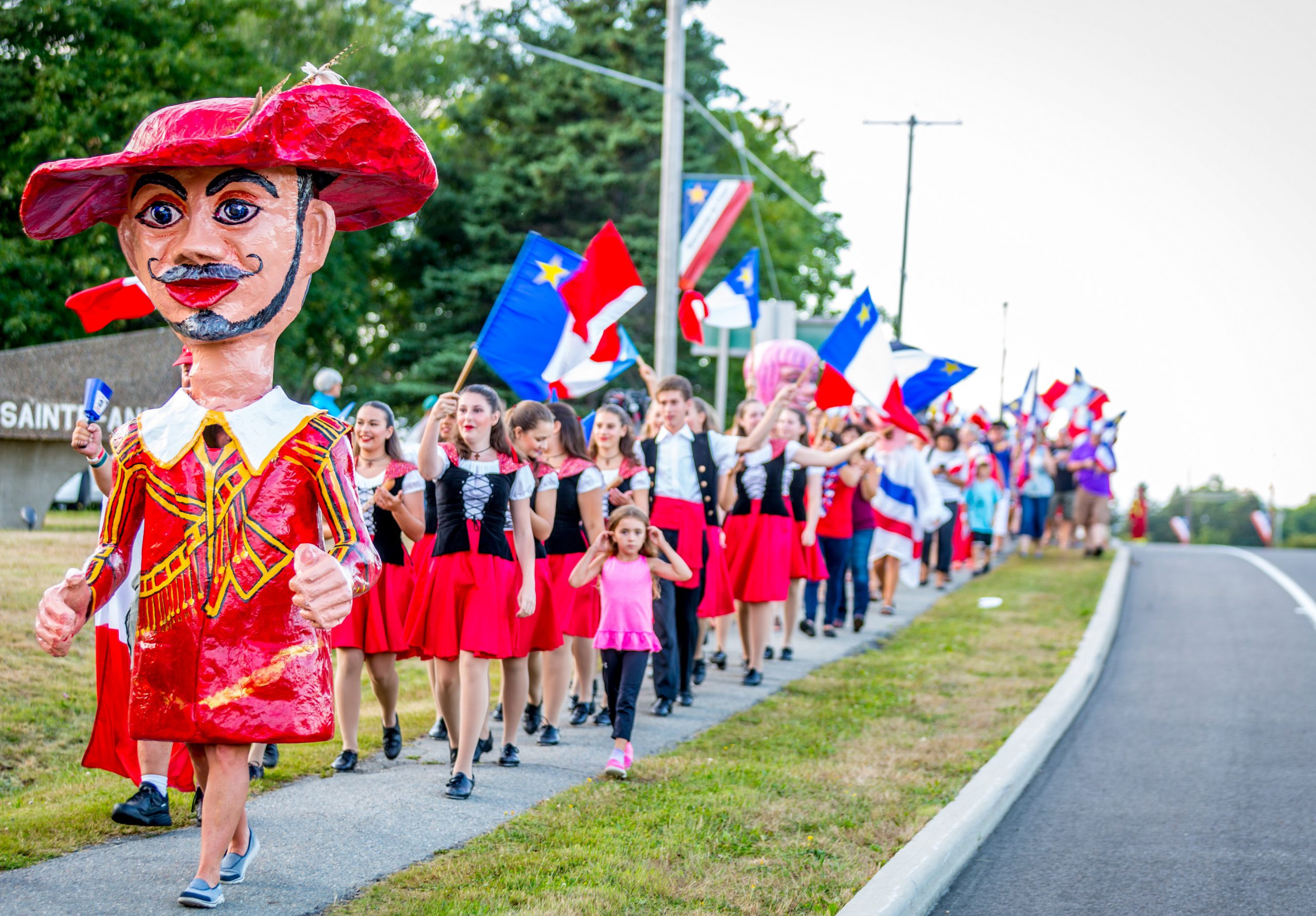 Festival acadien de Clare - TInatamarre "noise parade"