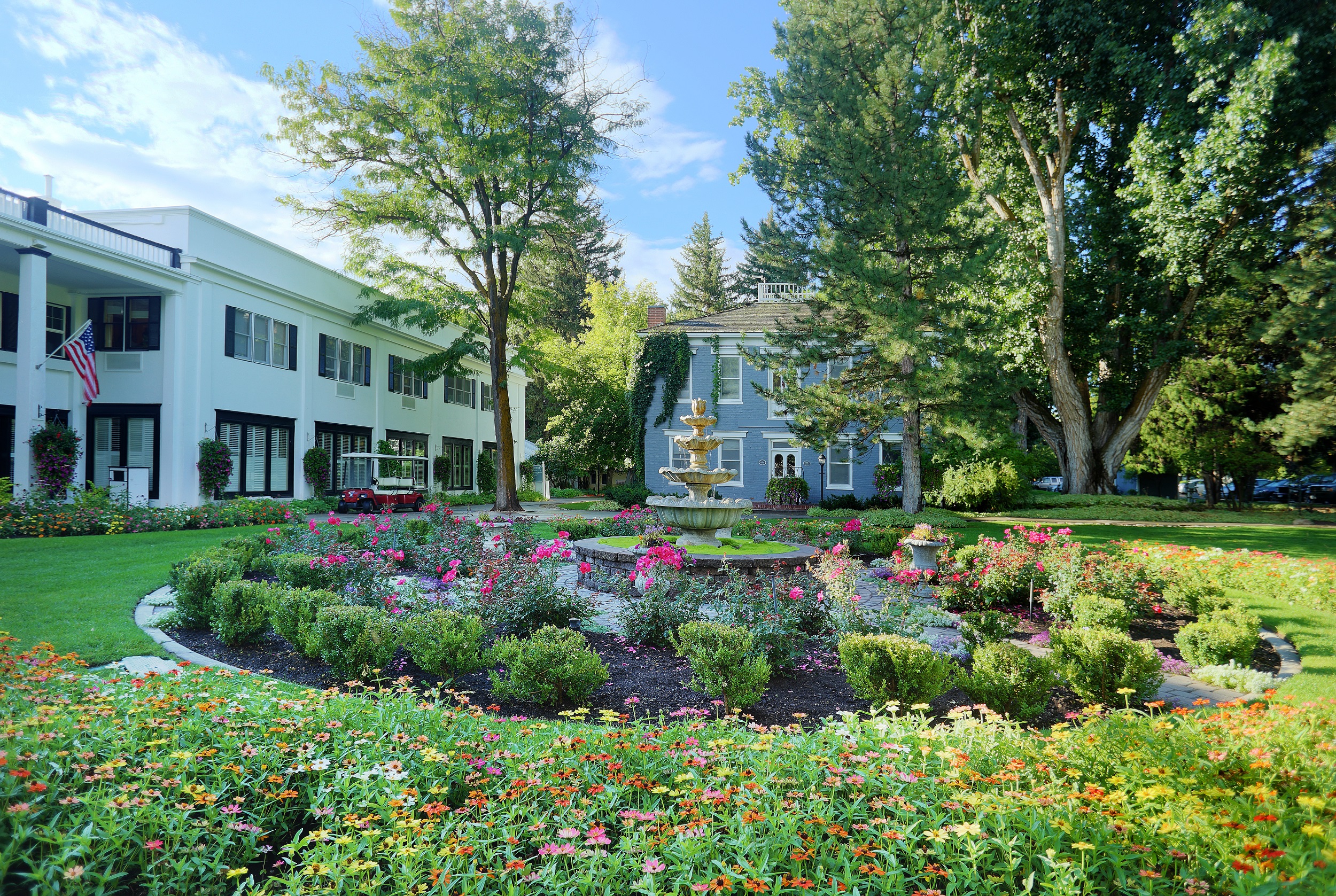 Homestead Front Lawn