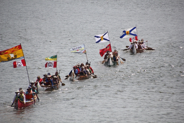 Voyageur canoe trip. Canada150