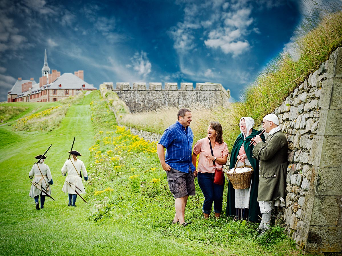 The Fortress of Louisbourg, where history comes to life!