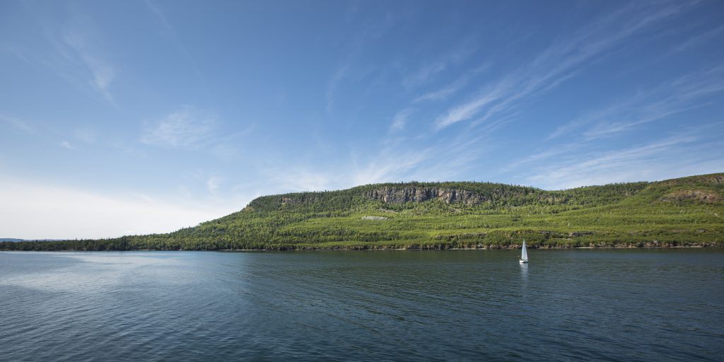 Sailing on Lake Superior