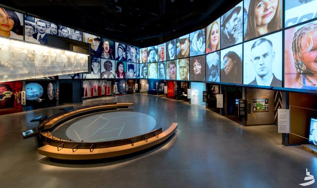 Canadian Journeys gallery at the CMHR