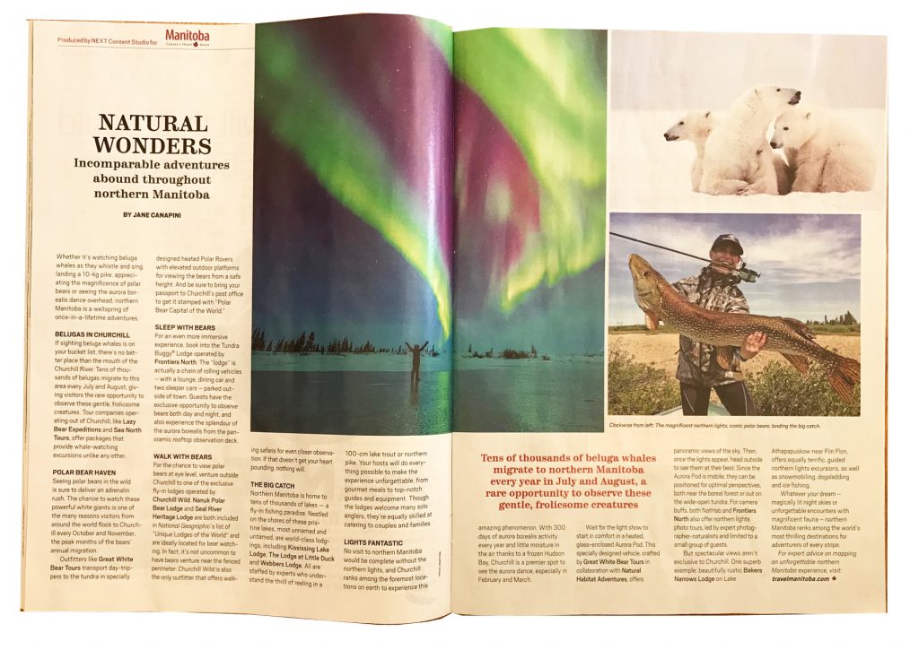 Natural Wonders article Macleans Magazine