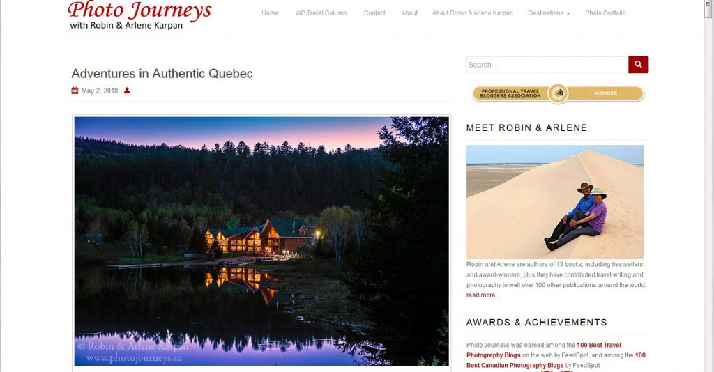 Adventures in Authentic Quebec
