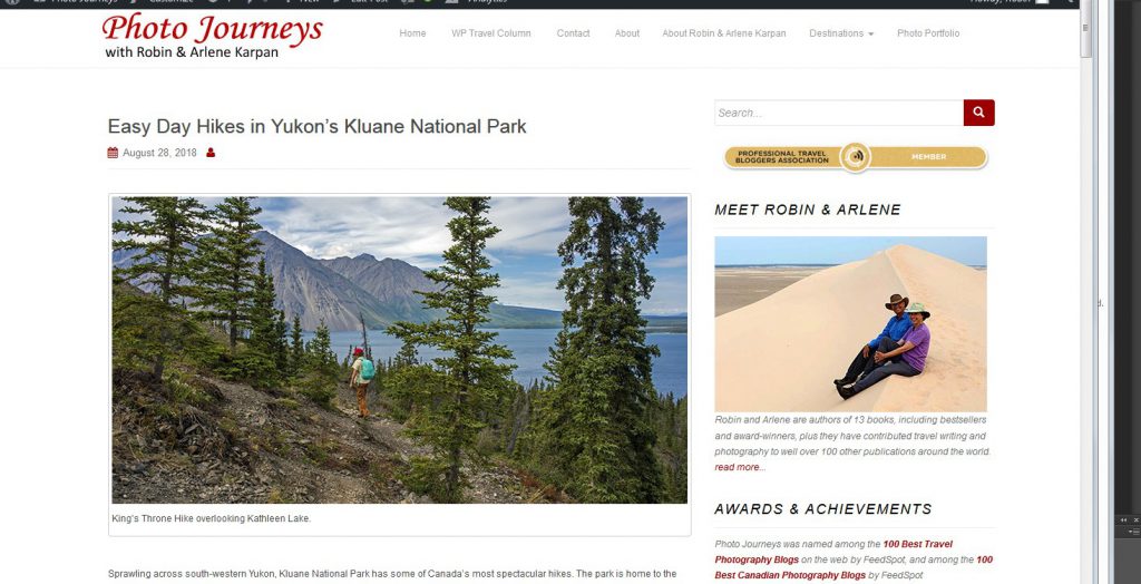 Easy Day Hikes in Kluane National Park