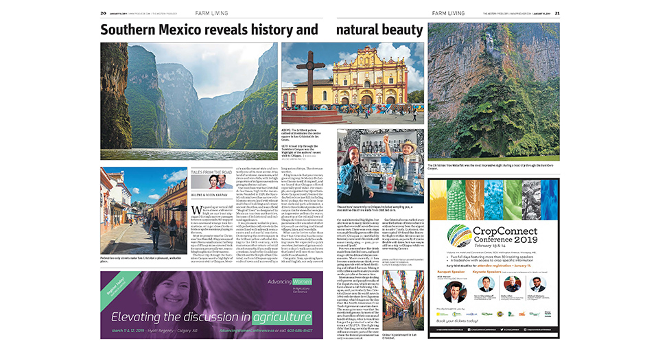 Southern Mexico reveals history and natural beauty