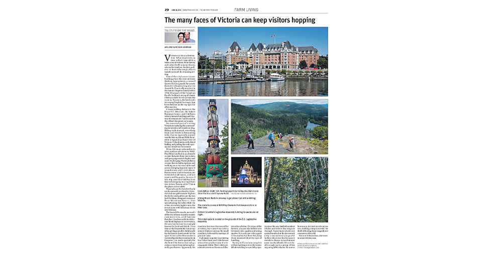 The many faces of Victoria can keep visitors hopping