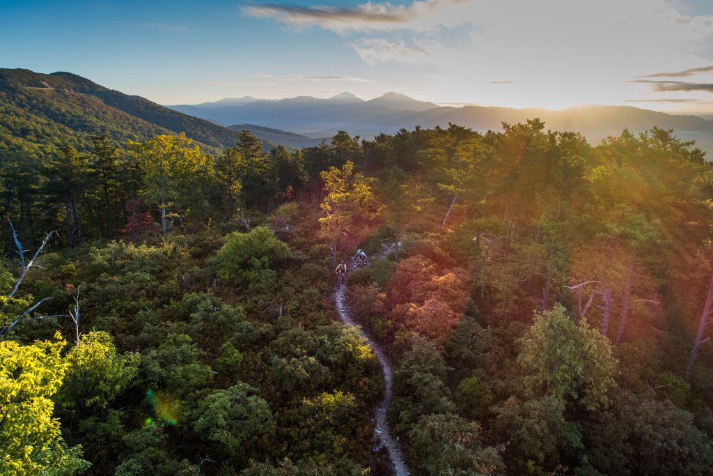 Cycling, mountains in Virginia