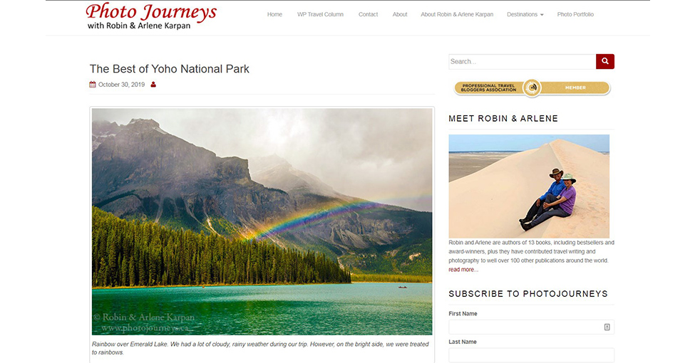 The Best of Yoho National Park