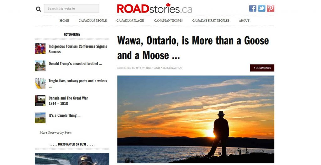 Wawa, Ontario is More than a Goose and a Moose