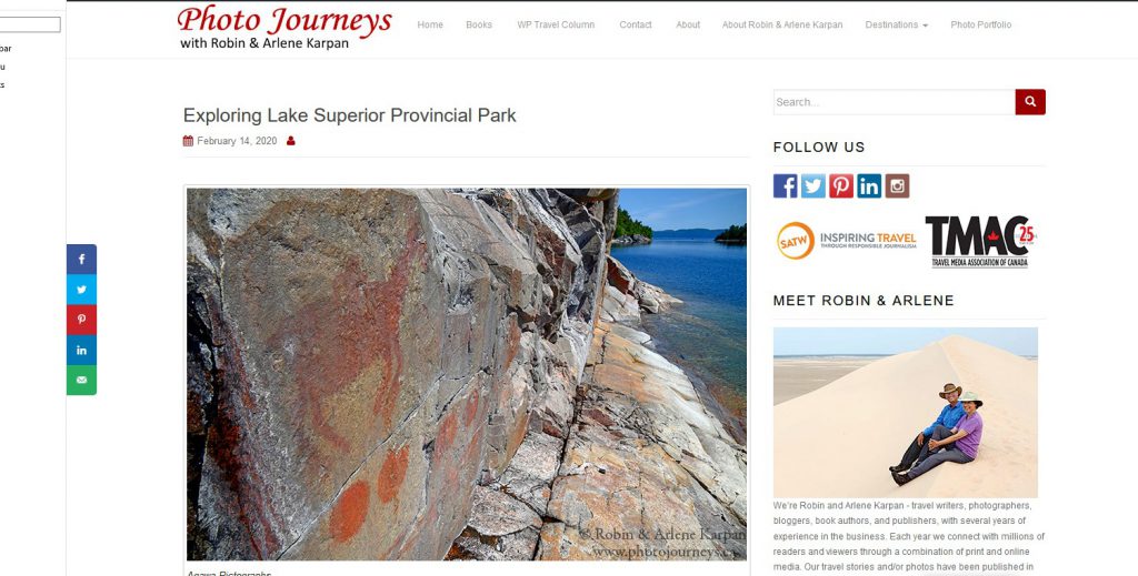 Exploring Lake Superior Provincial Park