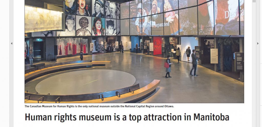 Human Rights Museum is a Top Attraction in Manitoba