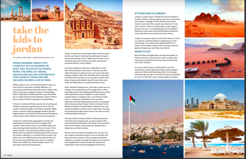 Take the Kids to Jordan - Lindsay Nieminen
