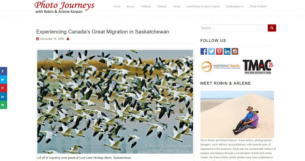 Experiencing Canada's Great Migration in Saskatchewan