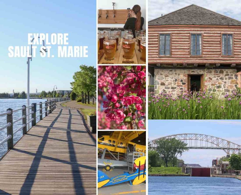 Discover the beautiful waterfront of Sault Ste. Marie