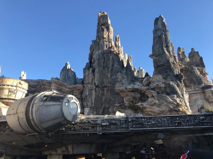 Star Wars: GalaxyÃ¢â‚¬â„¢s Edge at Disneyland Park in California. Photo Sandra Thomas