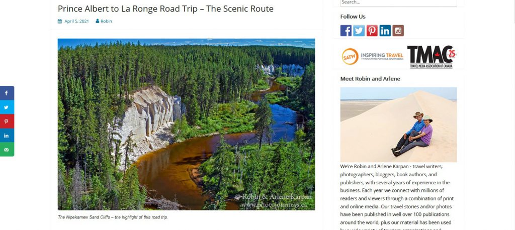 Prince Albert to La Ronge Road Trip