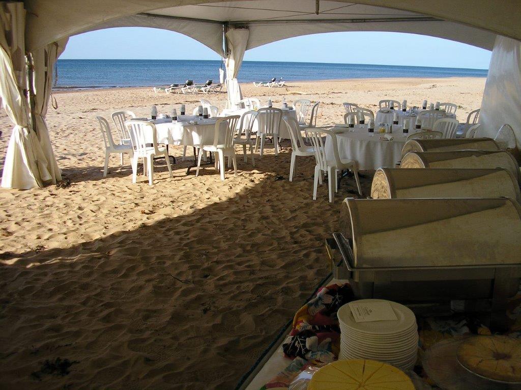 Lobster Dinner on the Beach