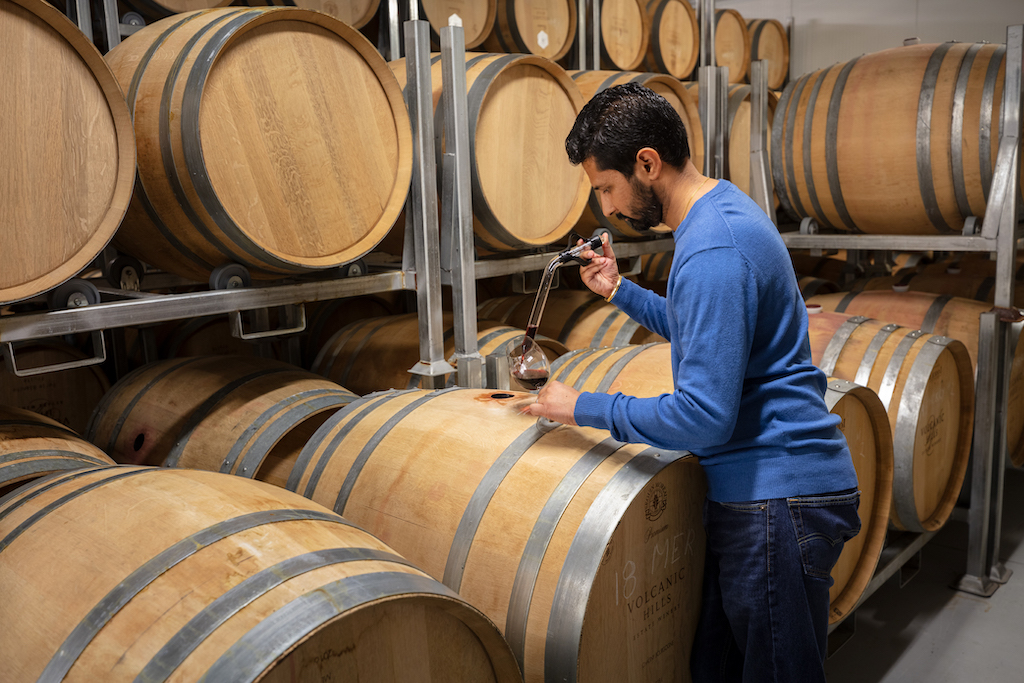 Bobby Gidda of Volcanic HIlls Winery