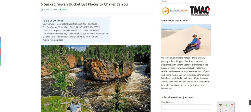 5 Saskatchewan Bucket List Places to Challenge You