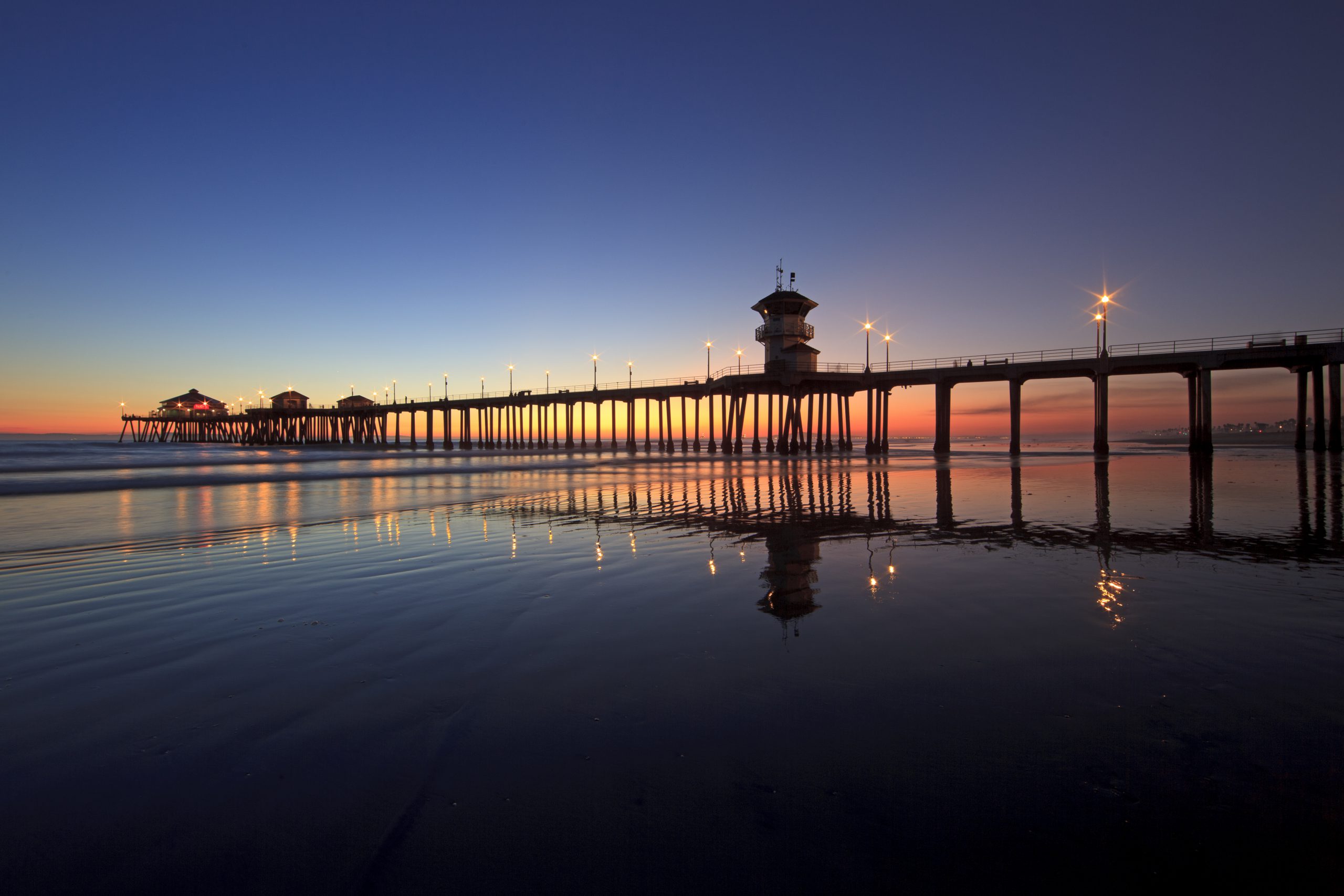 HB Pier at Dusk