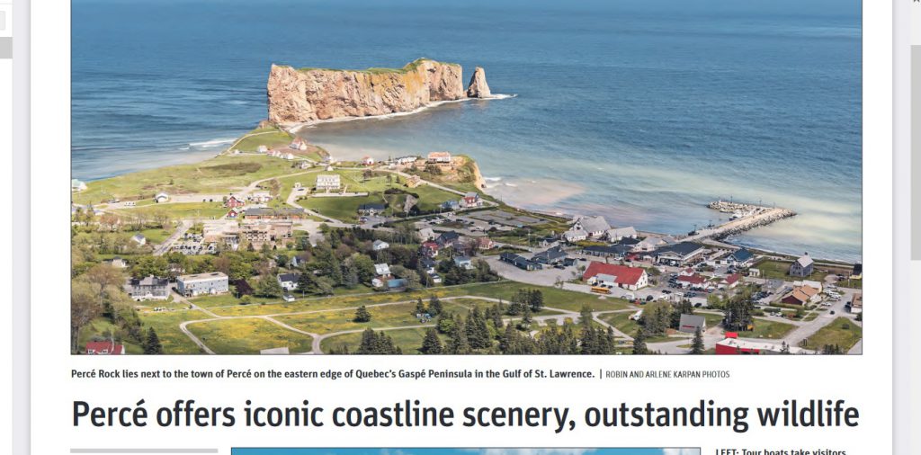 PercÃƒÂ© offers iconic coastline scenery, outstanding wildlife