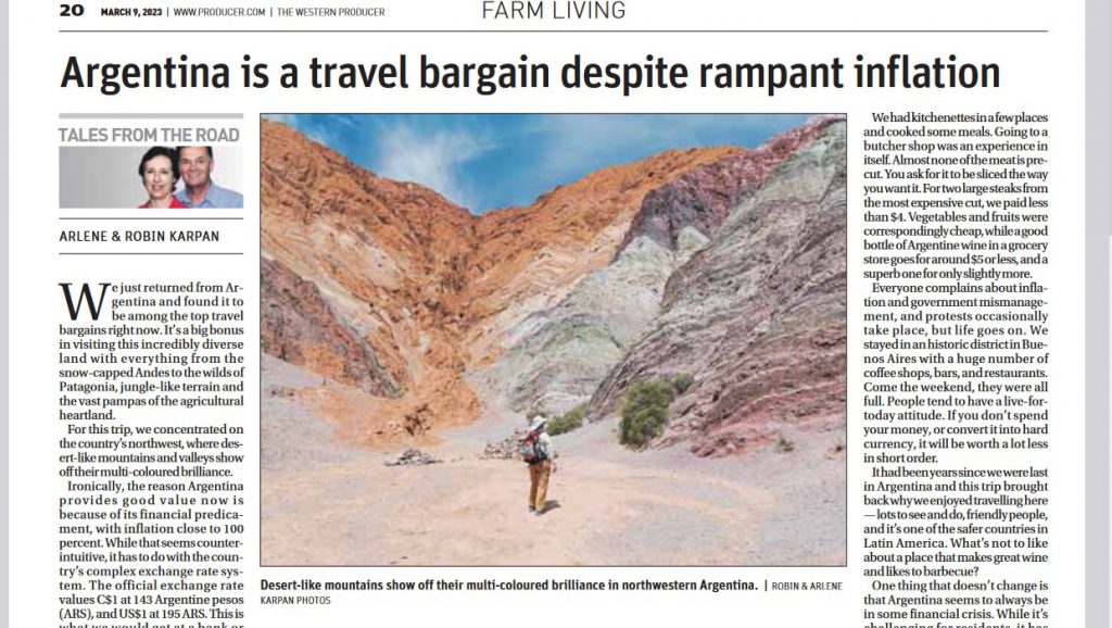 Argentina is a travel bargain despite rampant inflation