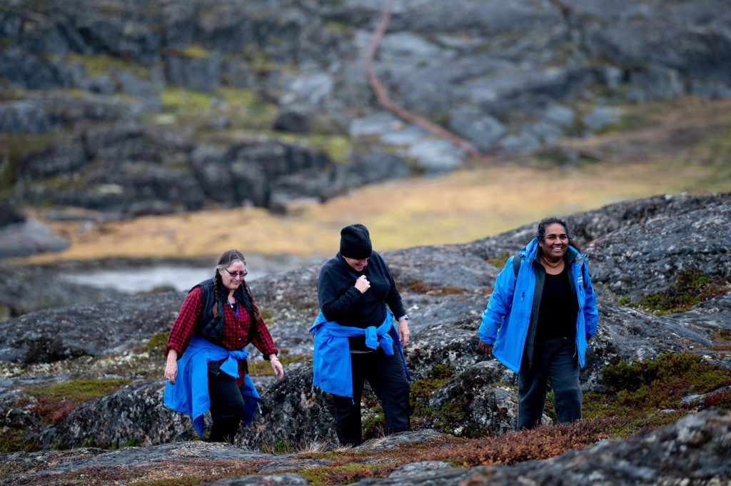 wwe_greenland_and_wild_labrador_sisumut_hike_left_to_right_patty_weihe_francine_poisson_stephanie_shelley_jad