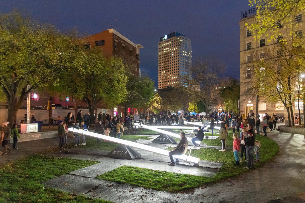 Nuit Blanche. Credit: Mike Peters