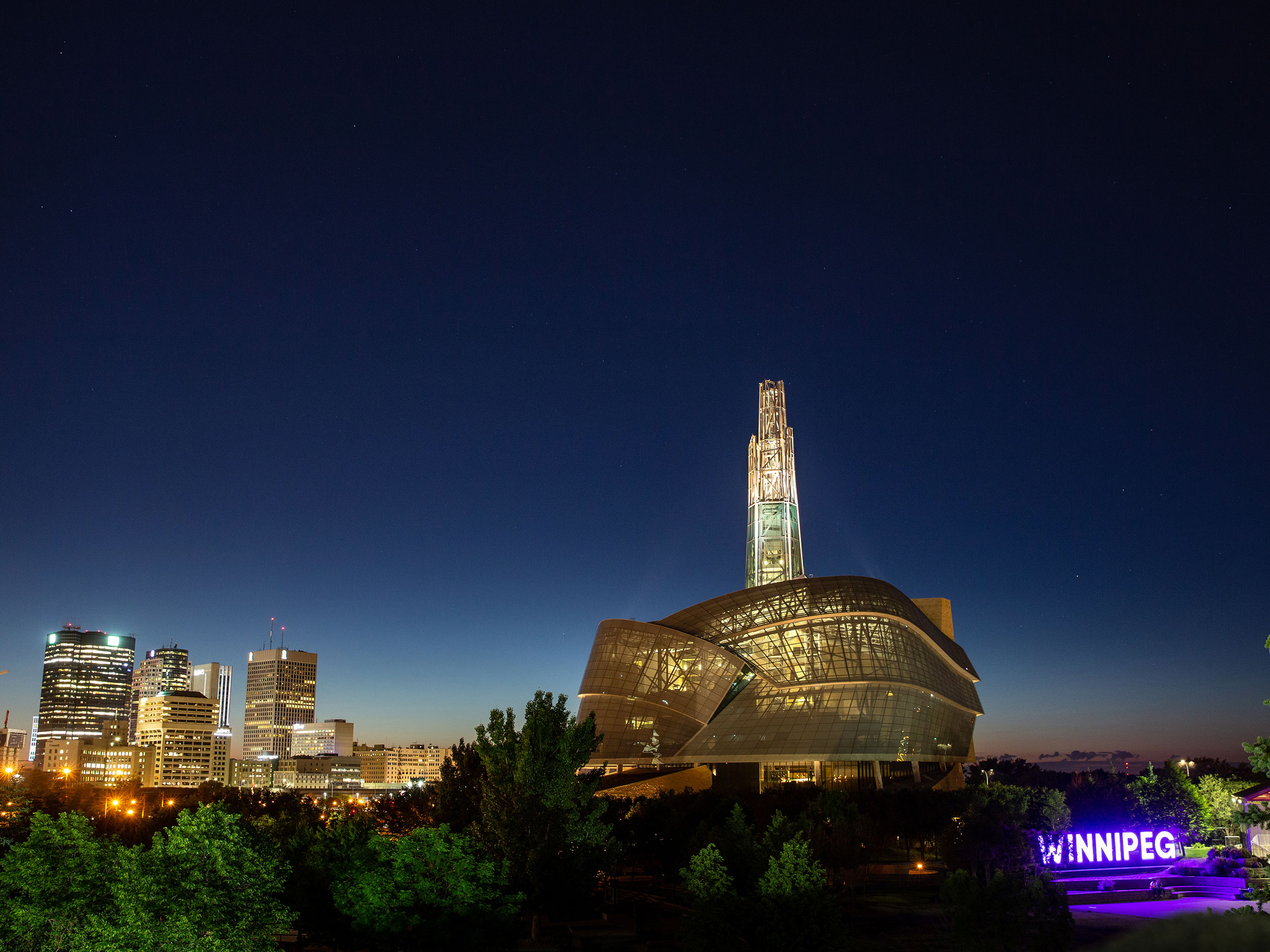 Winnipeg's Skyline. Credit: William Au